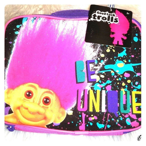 Trolls Other - 🔥💚NWT! Old School Trolls Insulated Lunch bag💙🔥